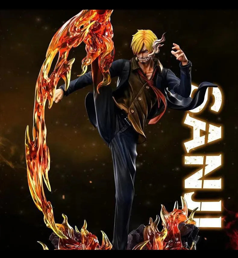 Figurine Sanji jambe noir 30cm