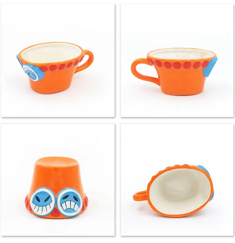MUG one piece les 3 frères : Ace / Luffy / Sabo