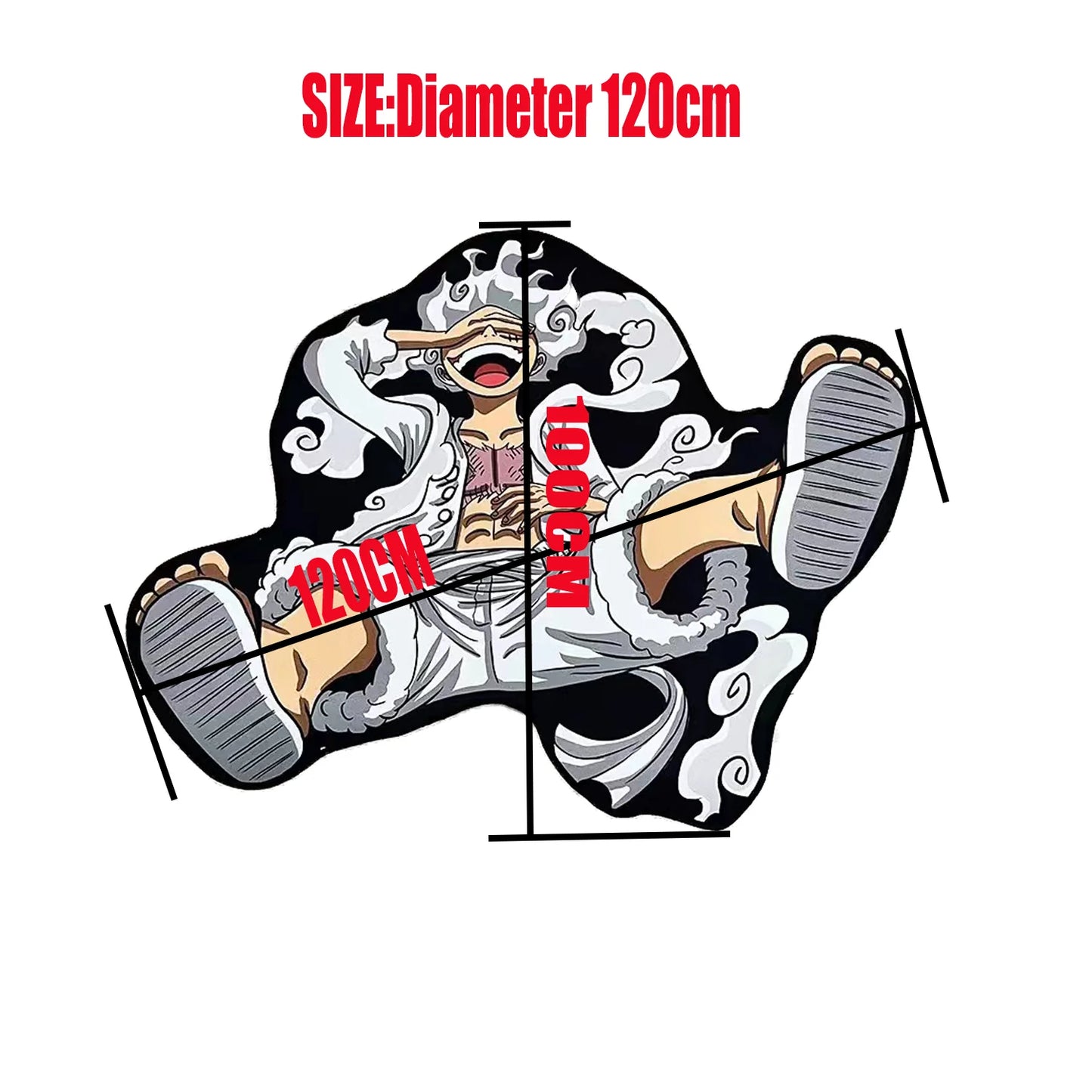 Tapis de sol Luffy gear 5