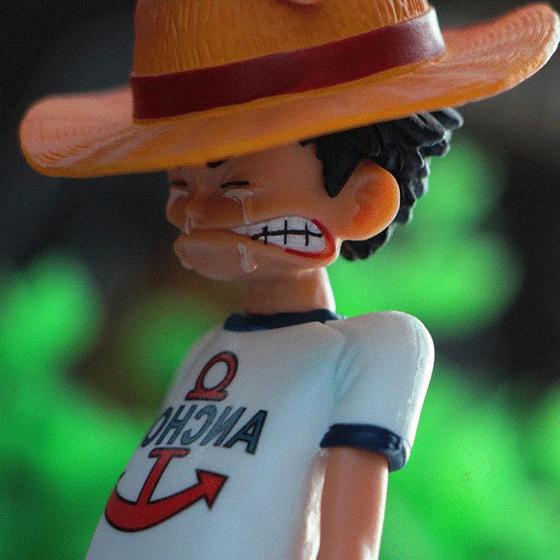 Luffy kid et Shanks chapeau de paille