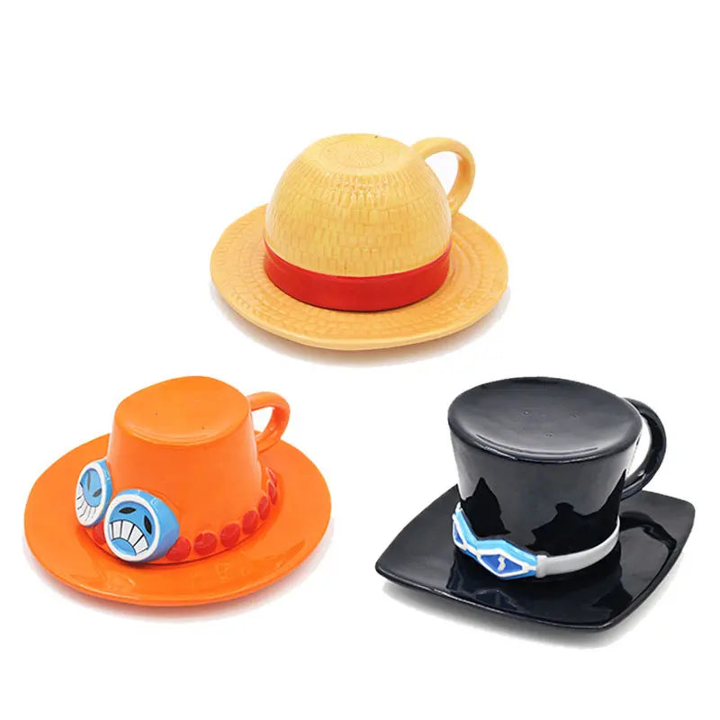 MUG one piece les 3 frères : Ace / Luffy / Sabo