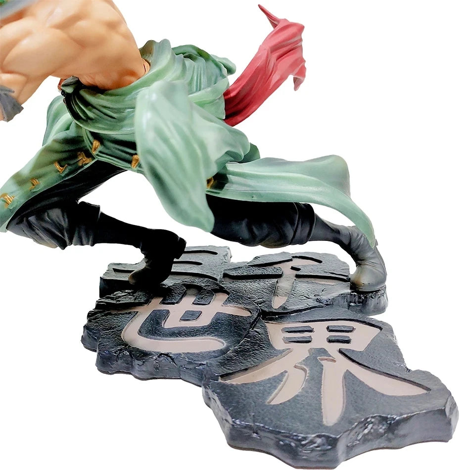 Figurine Roronoa Zoro Three-blade - 10cm